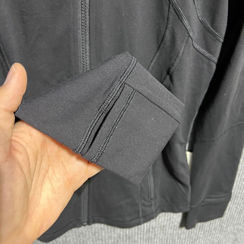 Lululemon Define Jacket Women 8 Black CU Buffaloes Luon Full Zip Activewear - Picture 8 of 13